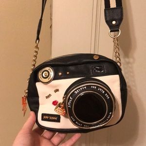 Betsy Johnson camera purse